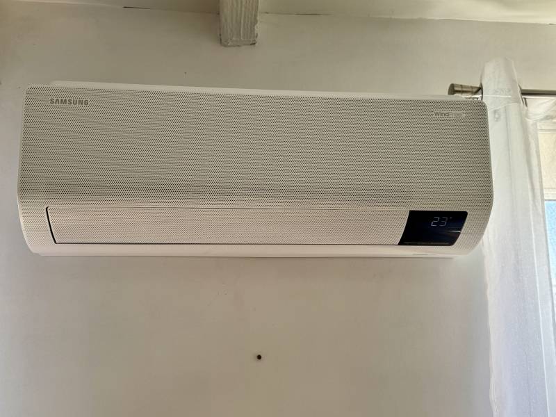 Contrôle technique d’une PAC air/air posée récemment dans une maison à Sanvic, Le Havre